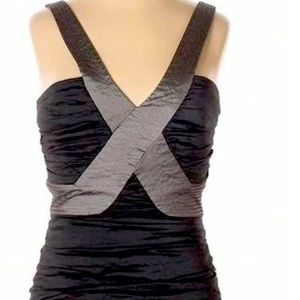 BCBG MaxAzria ruched dress